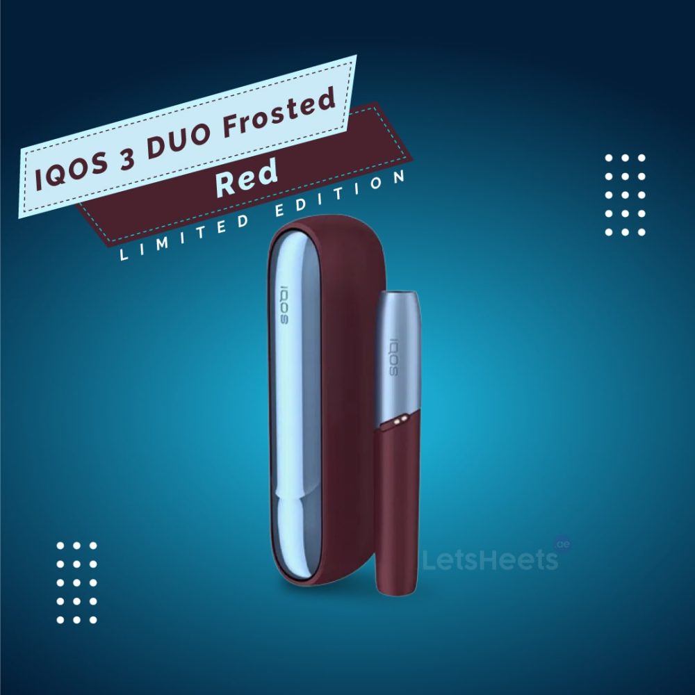 IQOS 3 DUO Frosted Red Limited Edition