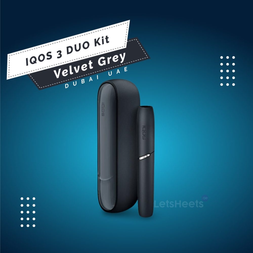 IQOS 3 DUO Kit Velvet Grey